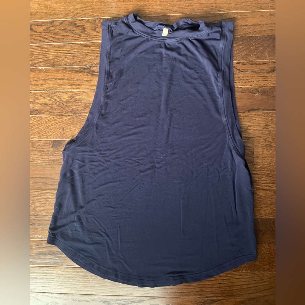 P'tula Deep Blue Sleeveless Top
